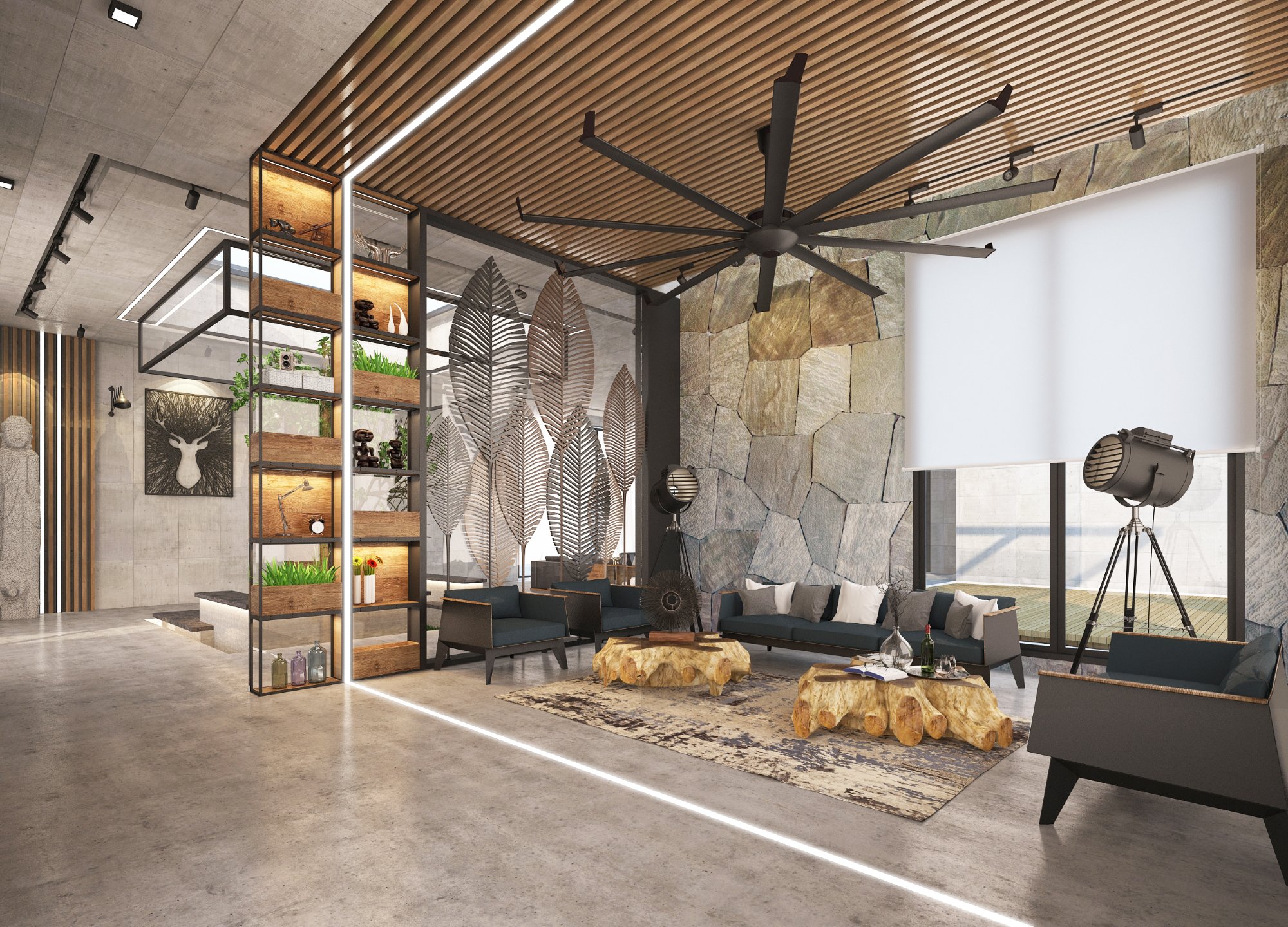 Alpine Heights Interior